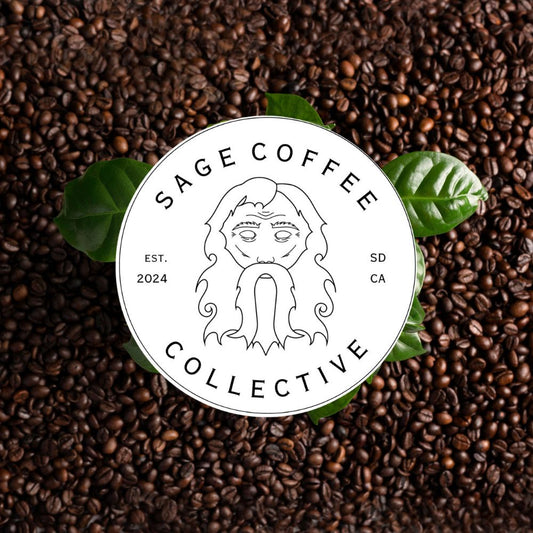 Sage Coffee Large Sticker