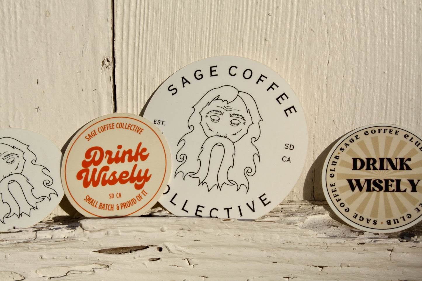 Sage Coffee Sticker Pack